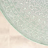 Tapis d'extérieur rond - Summer Azteca Menthe - thumbnail 7
