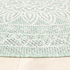 Tapis d'extérieur rond - Summer Azteca Menthe - thumbnail 8