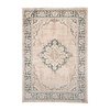 Tapis vintage - Spring Medaillon Crème/Vert - thumbnail 1