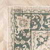 Tapis vintage - Spring Medaillon Crème/Vert - thumbnail 4