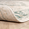Tapis vintage - Spring Medaillon Crème/Vert - thumbnail 5