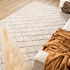 Tapis tissé en laine - Knit Beige - thumbnail 5