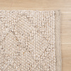 Tapis tissé en laine - Knit Beige - thumbnail 6