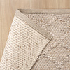 Tapis tissé en laine - Knit Beige - thumbnail 8