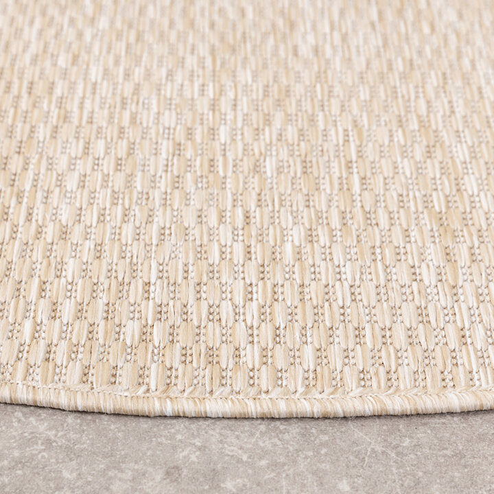 Tapis d'extérieur rond - Costa Sable - 5