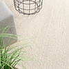 Tapis en laine rond - Feline Blanc - thumbnail 3