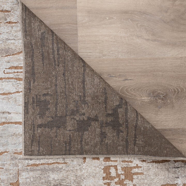 Tapis moderne - Hendrix Grunge Crème/Terracotta - 6