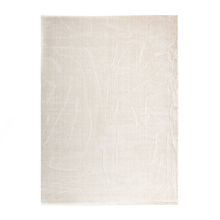 Tapis d'extérieur - Yori Abstract Lines Crème - 1