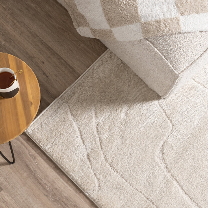 Tapis d'extérieur - Yori Abstract Lines Crème - 3