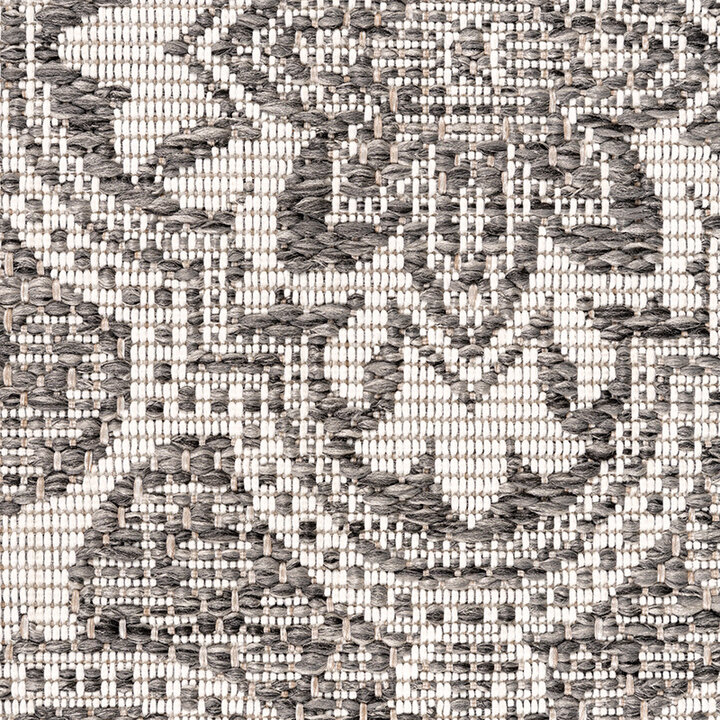 Tapis d'extérieur carré - Summer Oriental Gris - 7