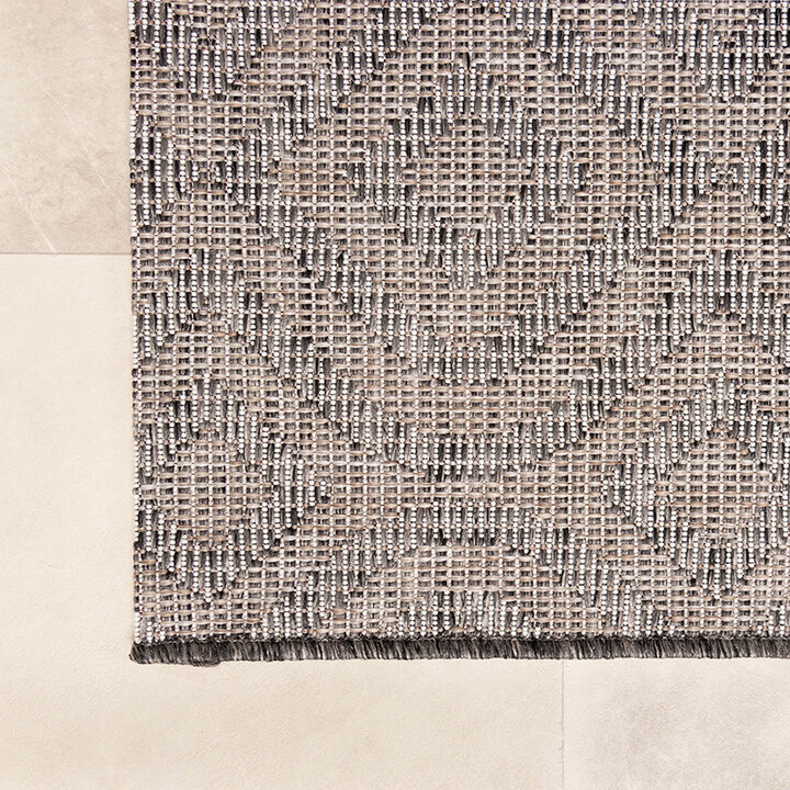 Tapis d'extérieur - Summer Retro Gris - 7