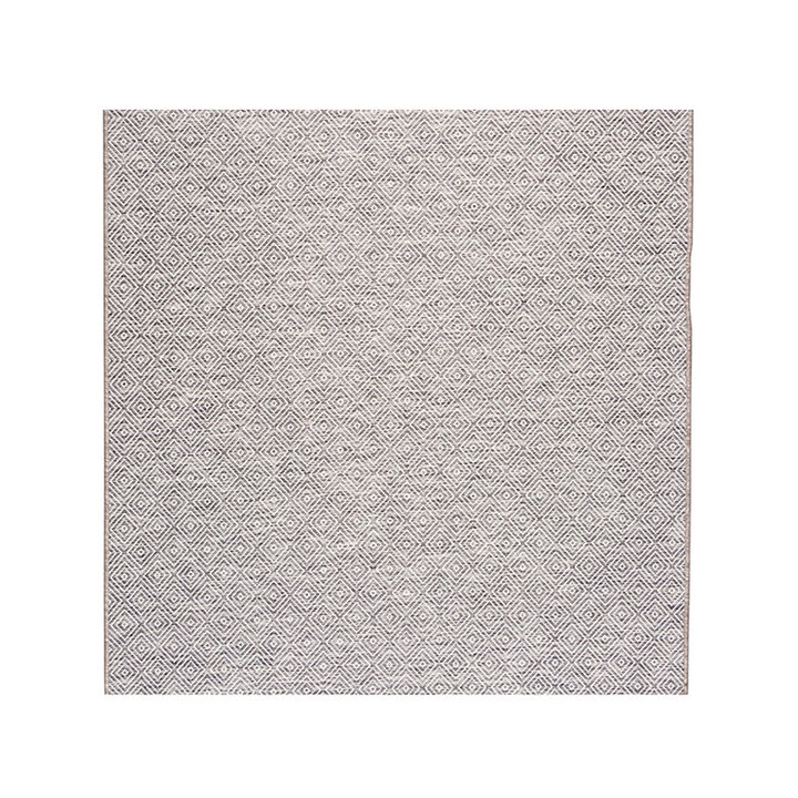 Tapis d'extérieur carré - Summer Tile Gris Clair - 1