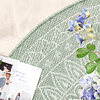 Tapis d'extérieur rond - Summer Azteca Vert - thumbnail 4