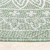 Tapis d'extérieur rond - Summer Azteca Vert - thumbnail 6