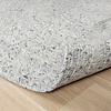 Tapis en laine rond - Wise Gris/Blanc - thumbnail 9