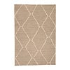 Tapis d'extérieur en jute - Fora Lines Naturel - thumbnail 1
