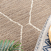 Tapis d'extérieur en jute - Fora Lines Naturel - thumbnail 3