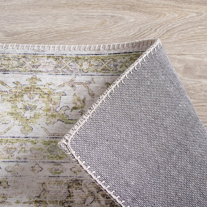 Tapis vintage - Lago Vert/Crème - 6