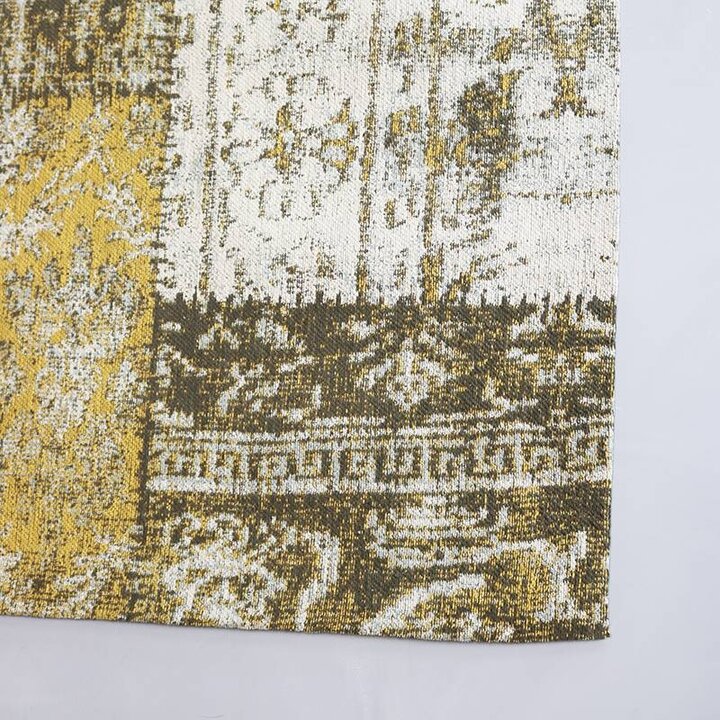 Tapis patchwork - Dreams Jaune Ocre - 5