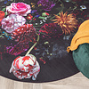 Tapis scandinave - Florine Noir/Rose - thumbnail 2