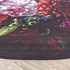 Tapis scandinave - Florine Noir/Rose - thumbnail 3