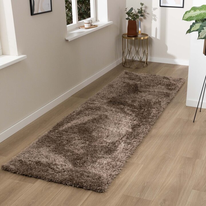 Tapis en laine lavable - Blaze Taupe
