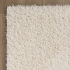 Tapis shaggy rond - Blaze Blanc - thumbnail 5