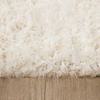 Tapis shaggy rond - Blaze Blanc - thumbnail 6