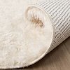 Tapis shaggy rond - Blaze Blanc - thumbnail 7