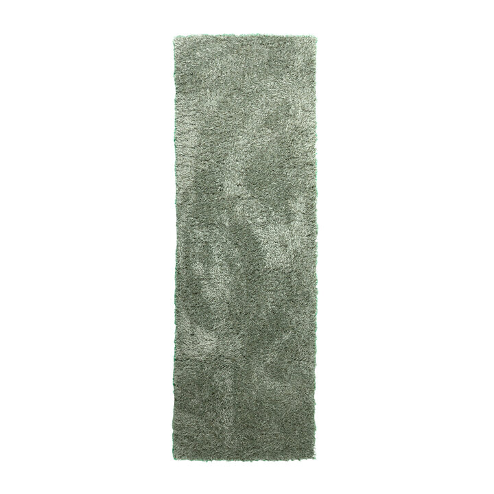 Tapis en laine lavable - Blaze Vert - 1