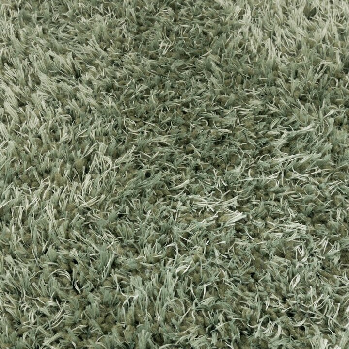 Tapis en laine lavable - Blaze Vert - 4