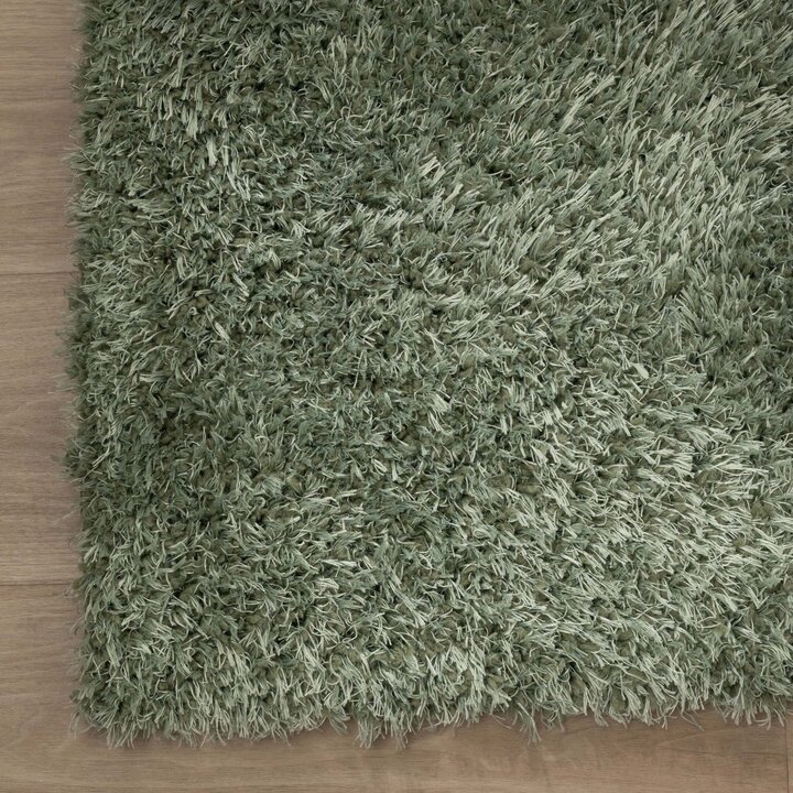 Tapis en laine lavable - Blaze Vert - 5