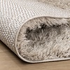 Tapis en laine lavable - Blaze Beige/Gris - thumbnail 7