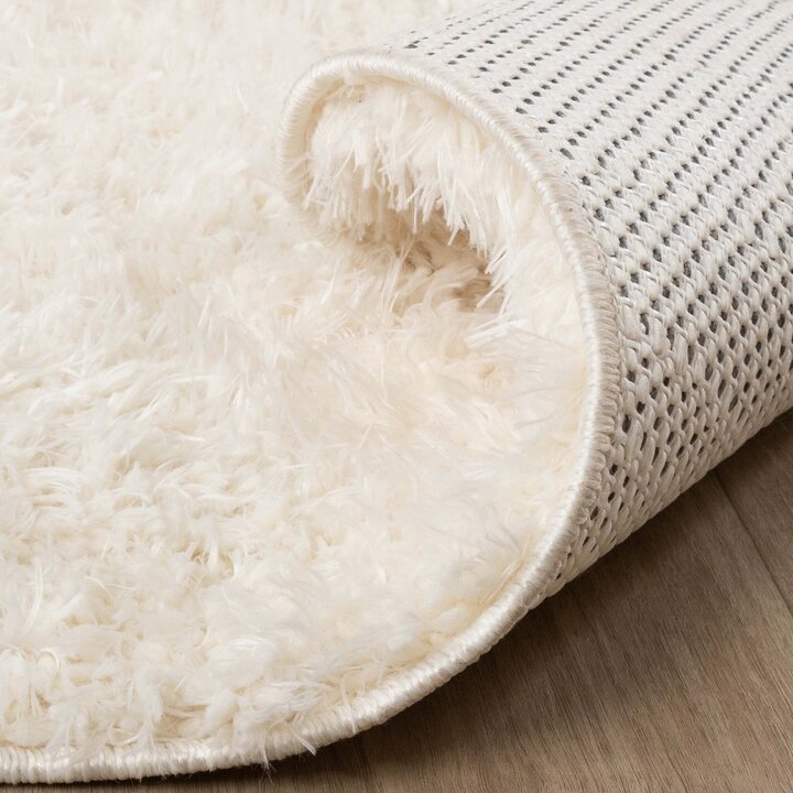 Tapis en laine lavable - Blaze Blanc - 7