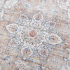 Tapis en laine lavable - Domingo Mandala Beige - thumbnail 3