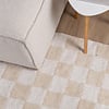 Tapis en coton - Gambit Crème/Blanc - thumbnail 3
