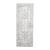 Tapis en laine lavable - Domingo Mandala Blanc - thumbnail 1