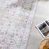 Tapis en laine lavable - Domingo Mandala Blanc - thumbnail 2