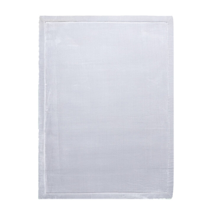 Tapis rond pour enfants lavable - Jip Gris - 1