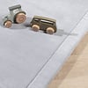 Tapis rond pour enfants lavable - Jip Gris - thumbnail 2