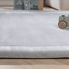 Tapis rond pour enfants lavable - Jip Gris - thumbnail 5