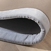 Tapis rond pour enfants lavable - Jip Gris - thumbnail 6