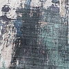 Tapis en laine lavable - Domingo Grunge Vert/Crème - thumbnail 3