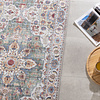 Tapis en laine lavable - Domingo Mandala Vert Olive - thumbnail 2