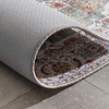 Tapis en laine lavable - Domingo Mandala Vert Olive - thumbnail 6