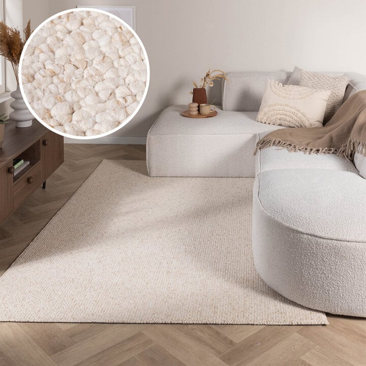 Couloir intérieur et extérieur - Bruno Crème/Blanc - 3