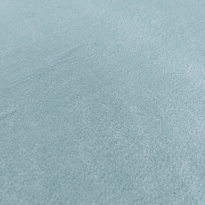 Tapis rond pour enfants lavable - Jip Bleu - 3