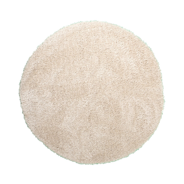 Tapis shaggy ovale - Blaze Beige - 1