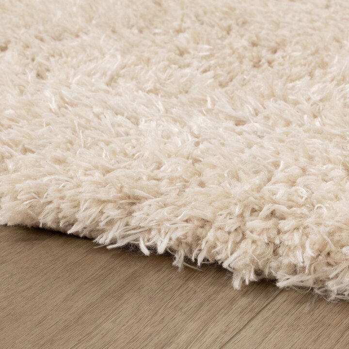 Tapis shaggy ovale - Blaze Beige - 6