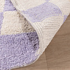 Tapis en coton - Gambit Lilas/Blanc - thumbnail 7